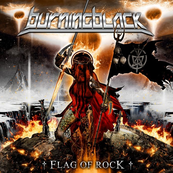 BURNING BLACK – Flag of Rock