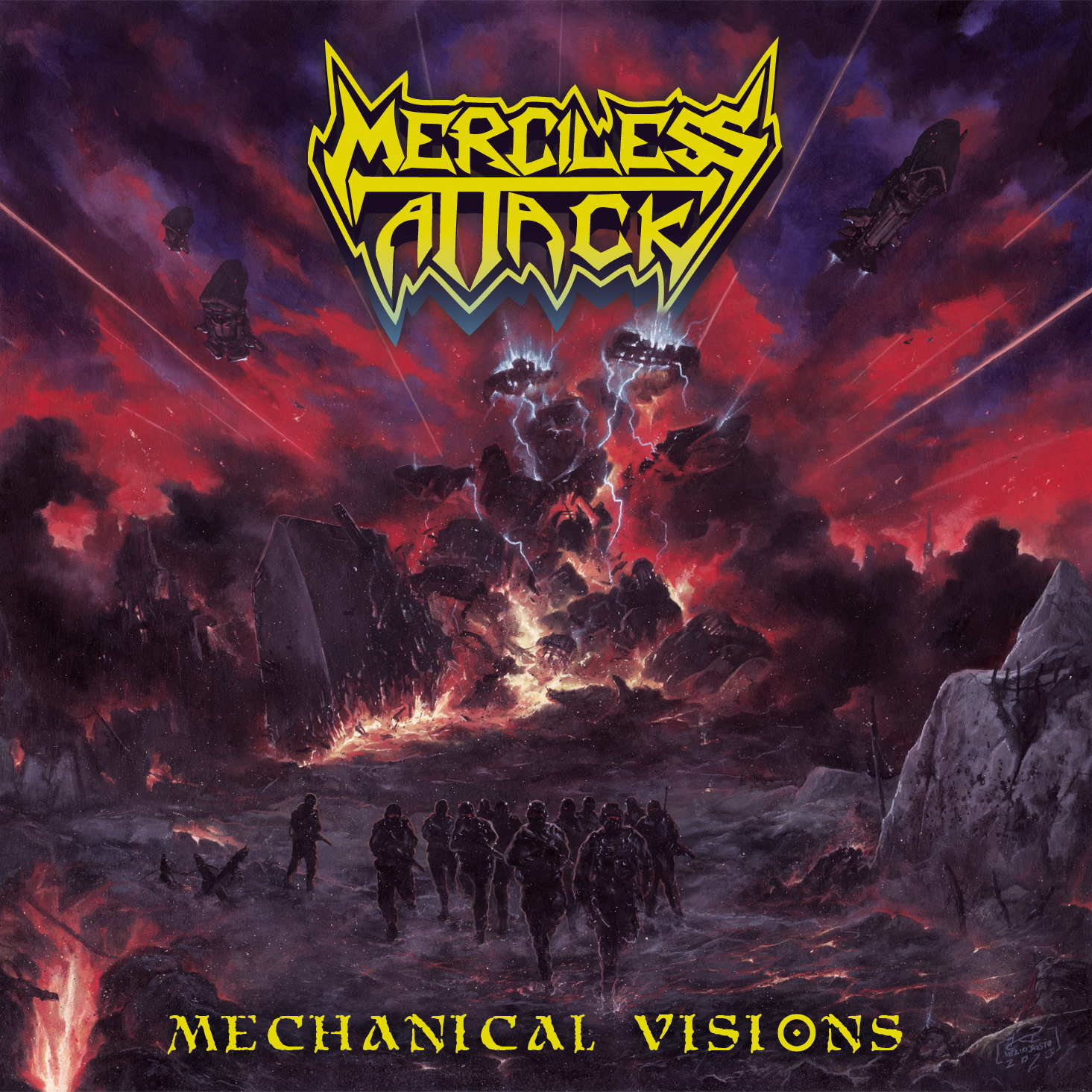MERCILESS ATTACK – Mechanical Visions