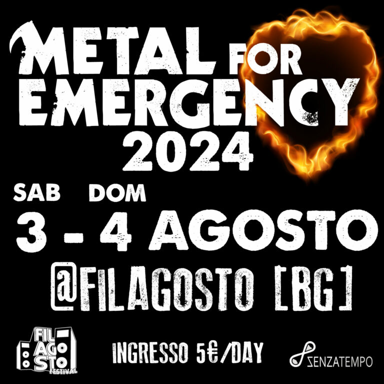 Metal for Emergency 2024: BIG NEWS!