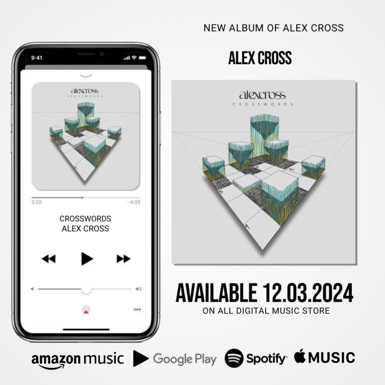 Uscirà il 12 Marzo “Crosswords”, per Wanikiya, il nuovo lavoro discografico dell’artista Alex Cross!