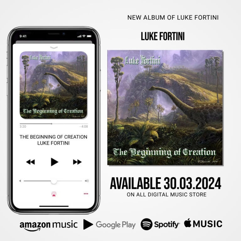 Uscirà il 30 Marzo 2024 “The Beginning Of Creation” di Luke Fortini