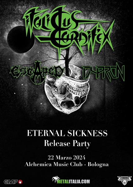 ITALICUS CARNIFEX: i dettagli del release party per “Eternal Sickness” a Bologna