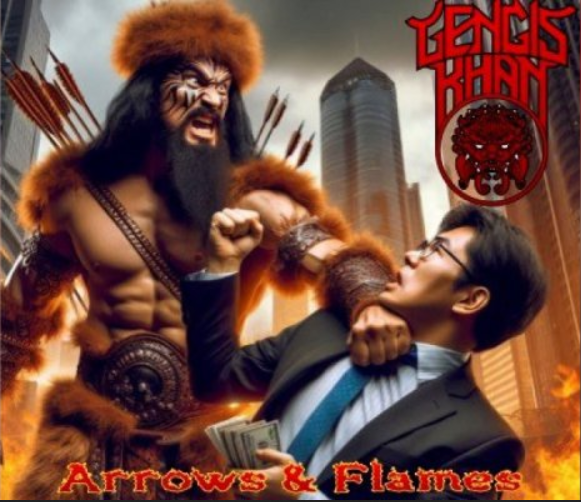 Gengis Khan Ignites the Heavy Metal Scene with “Arrows & Flames”