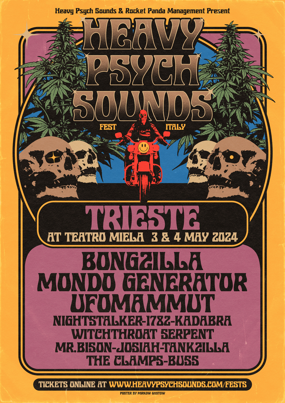HEAVY PSYCH SOUNDS FEST ITALY 2024 @ Teatro Miela, Trieste