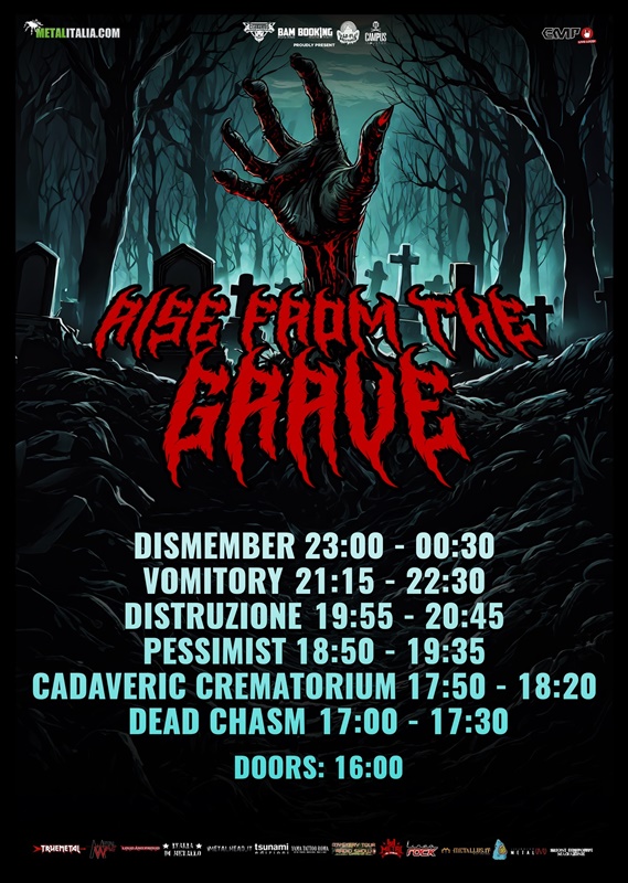 Rise From The Grave Festival @ Campus Industry Parma