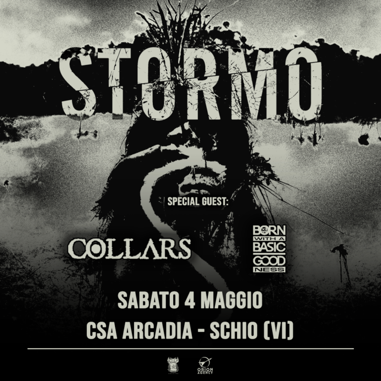 Stormo: una data a Schio (VI) a Maggio