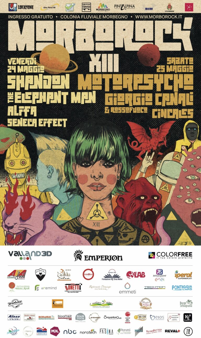 MORBOROCK: festival gratuito con MOTORPSYCHO