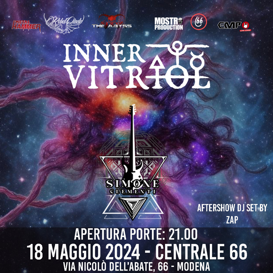 Gli orari di Inner Vitriol e Simone Clementi Project live al Centrale 66 di Modena