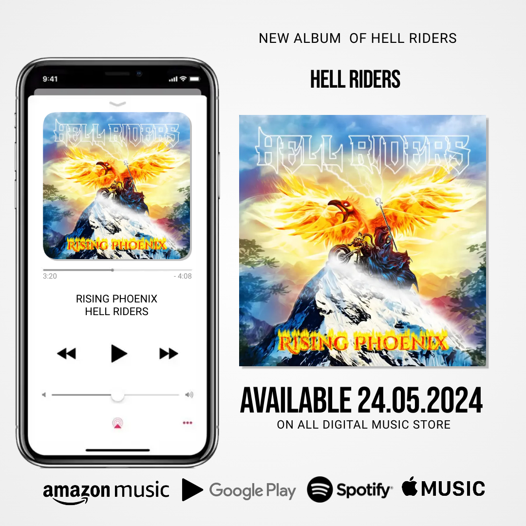 Uscirà il 24 Maggio il nuovo album degli Hell Riders “RISING PHOENIX”