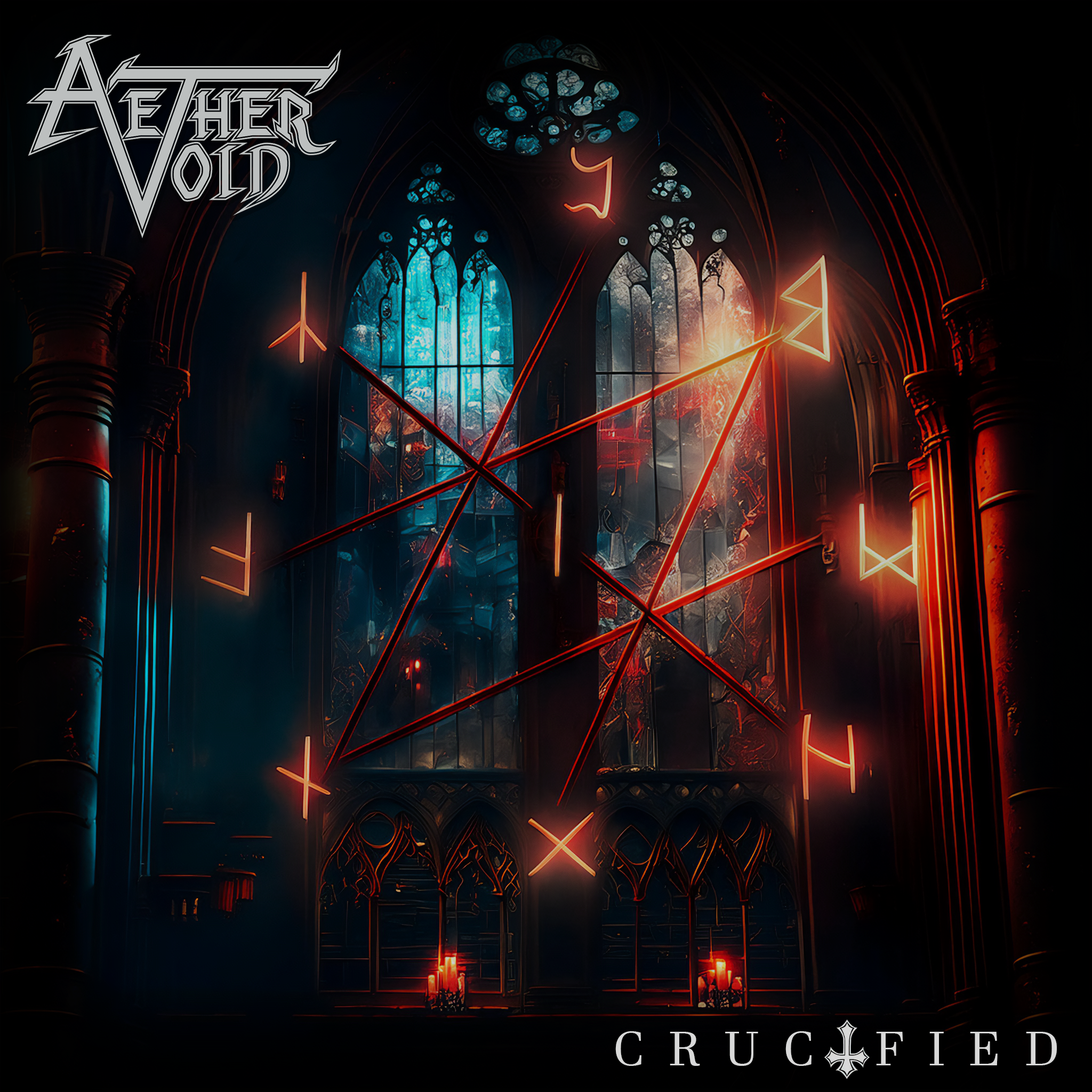 AETHER VOID guarda il video della nuova “Crucified”