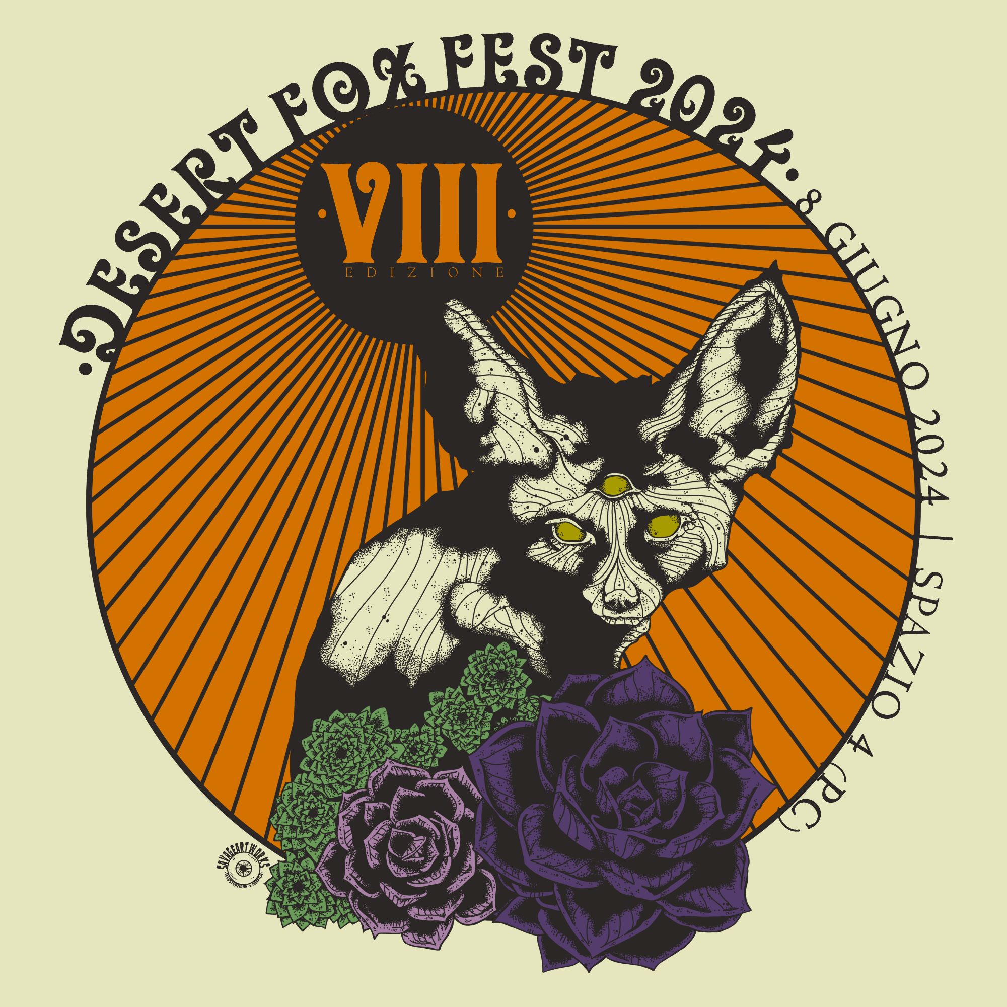 DESERT FOX FEST – VIIIᵃ edizione Sabato 8 giugno a Piacenza – 7 band su 2 palchi. Il Fennec Colpisce Ancora