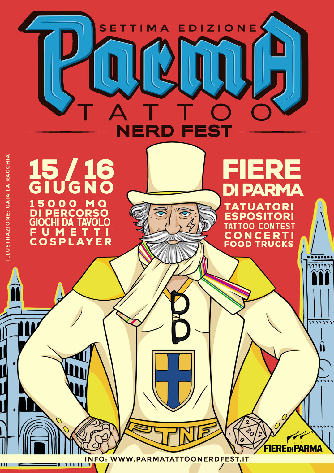 PARMA TATTOO NERD FEST 2024: WIND ROSE, ELVENKING, MICHELE LUPPI, DRACONICON e molto altro