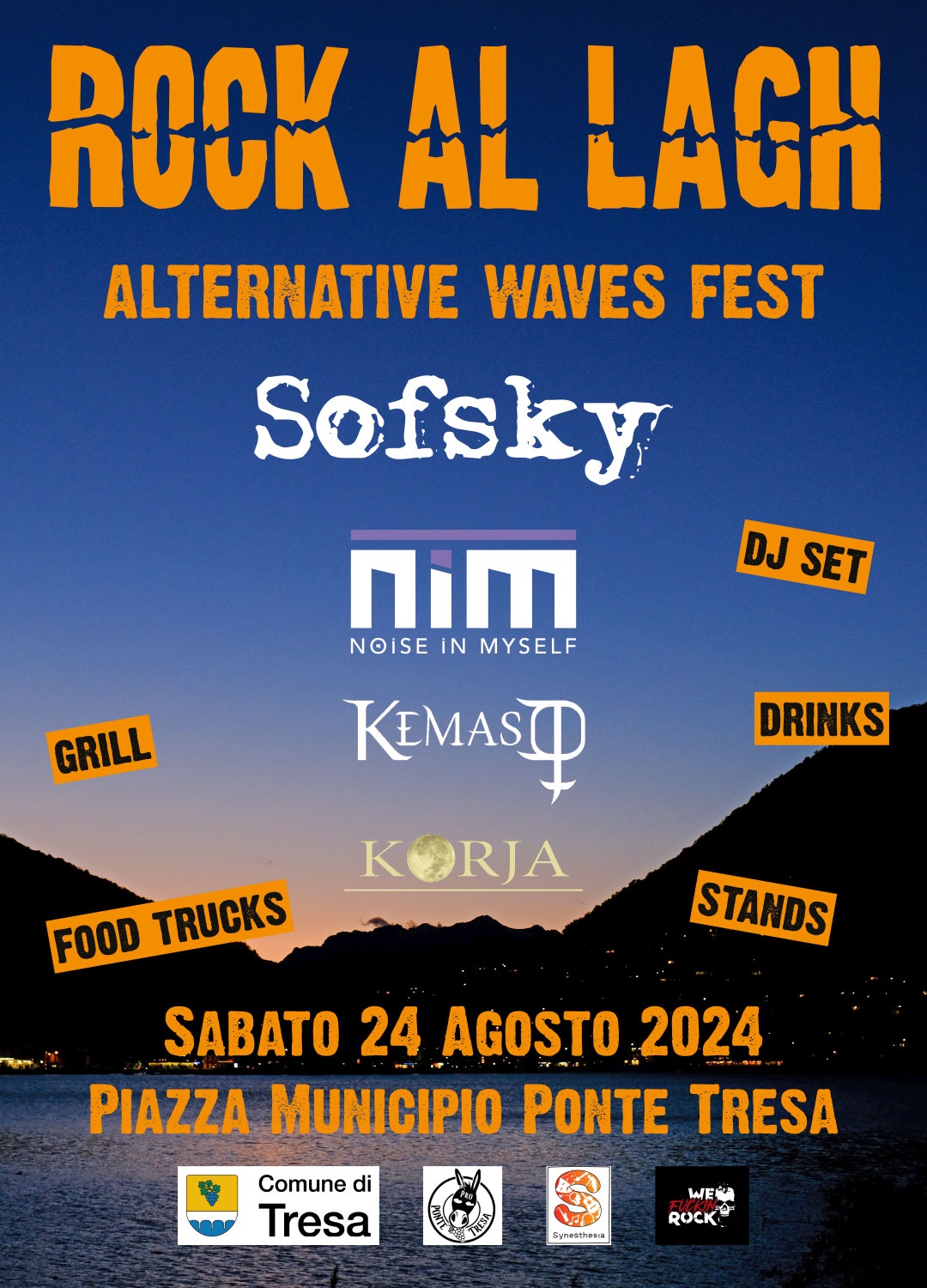 Rock al Lagh Alternative Waves Fest: il festival gratuito sul lago di Lugano