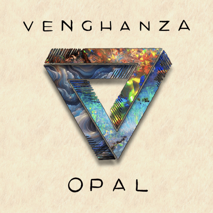La visione di una montagna multicolore nel nuovo singolo dei Venghanza “Opal”