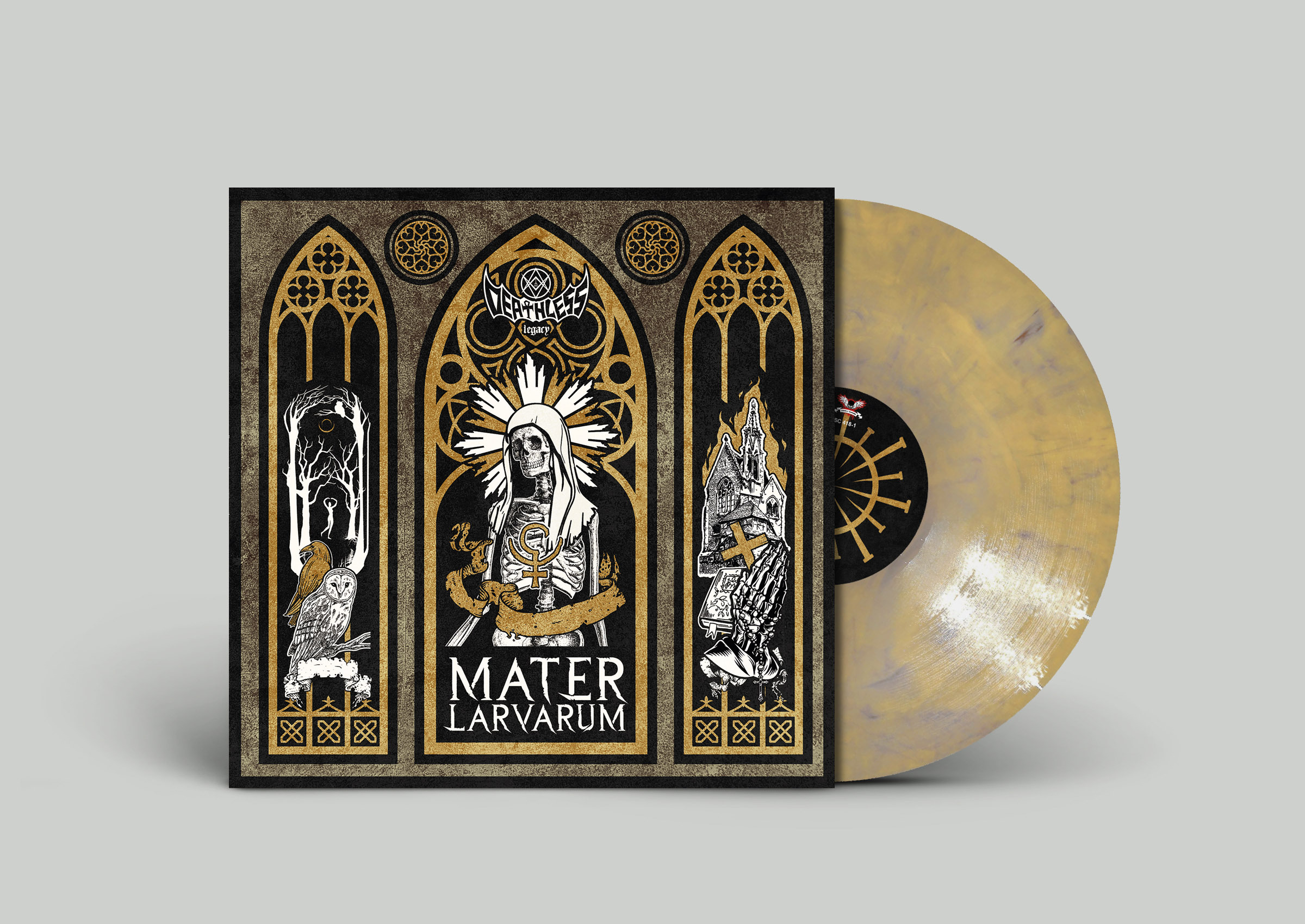 Deathless Legacy releases “Absolution” video – “Mater Larvarum” vinyl out now