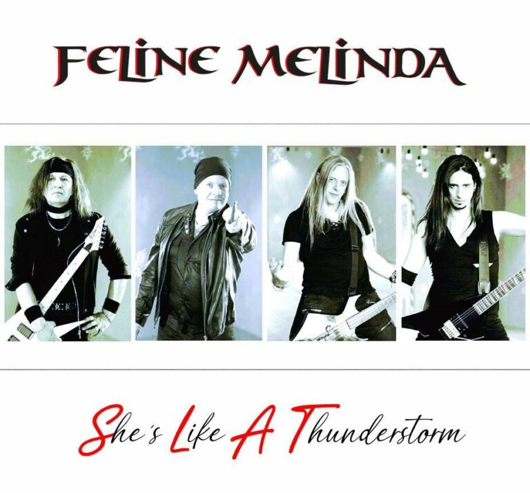 Pubblicazione del secondo singolo e nuovo videoclip “She’s Like A Thunderstorm” dei FELINE MELINDA