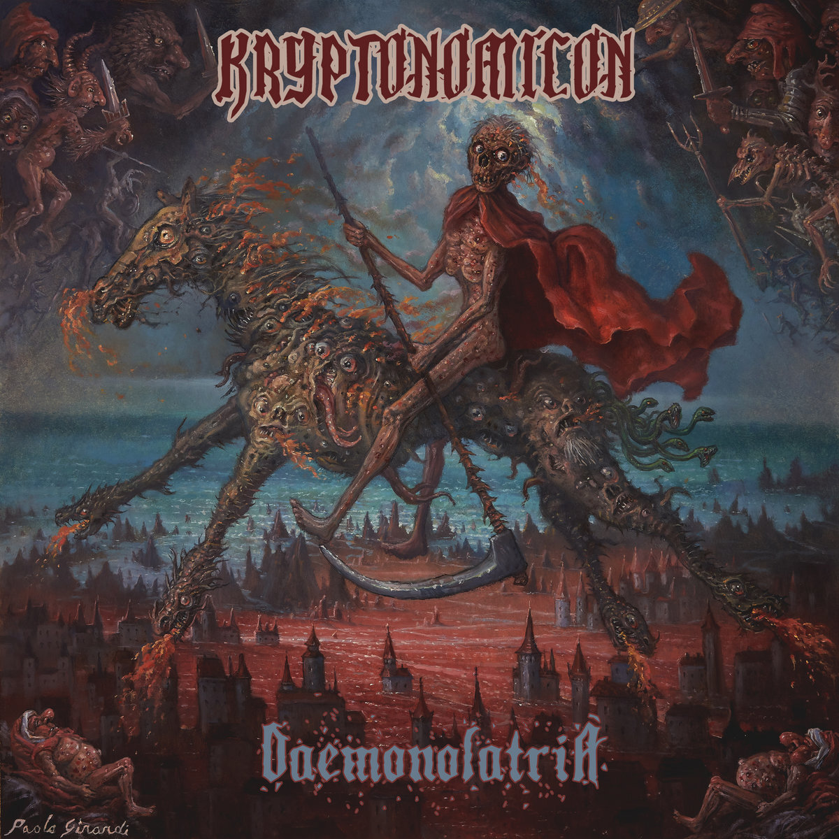 KRYPTONOMICON Premiere New Video ‘Satanama’ from Their Latest Album “Daemonolatria”