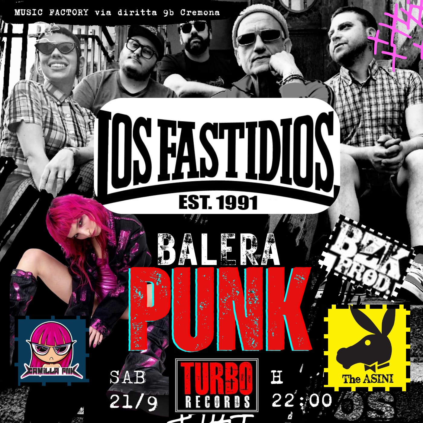 Inaugurazione della “Balera Punk”