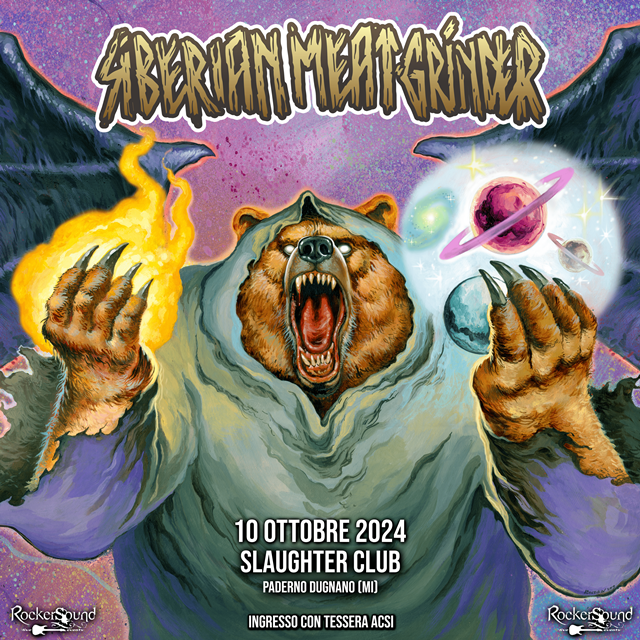 SIBERIAN MEAT GRINDER – LIVE MILAN