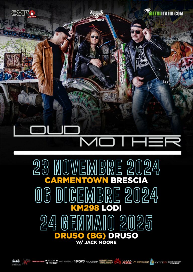 LOUDMOTHER: le nuove date dal vivo