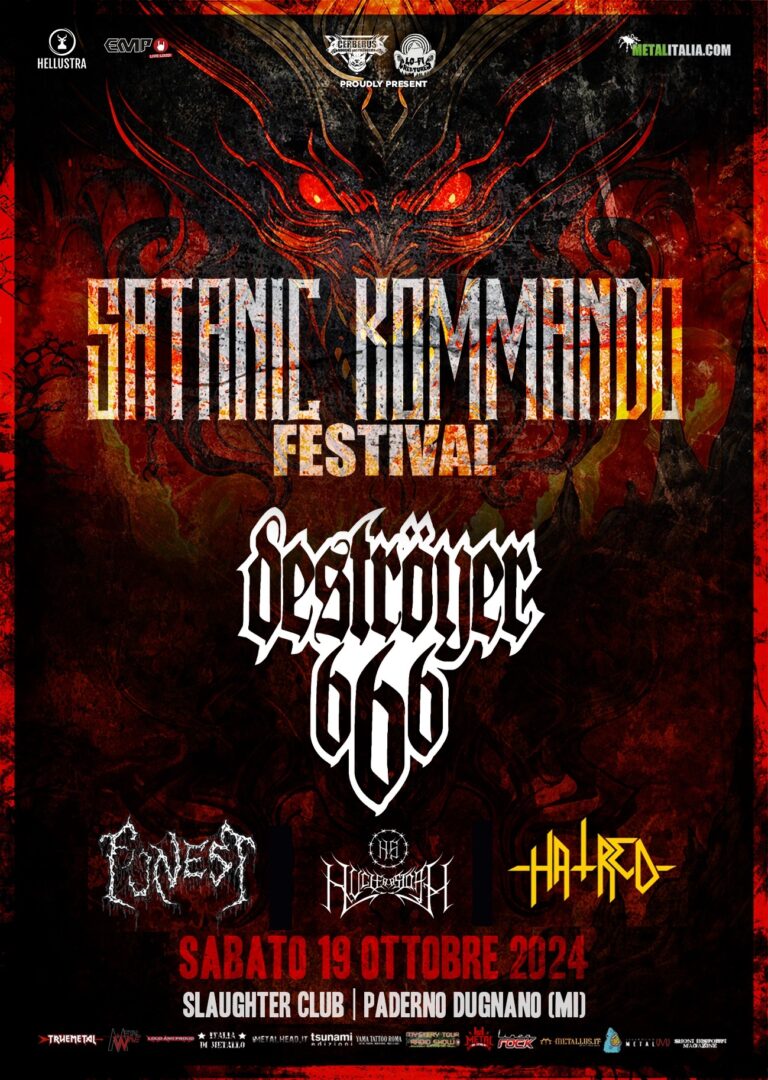 SATANIC KOMMANDO FESTIVAL: ai DESTRÖYER 666 si aggiungono HATRED, FUNEST e NUCLEAR STORM