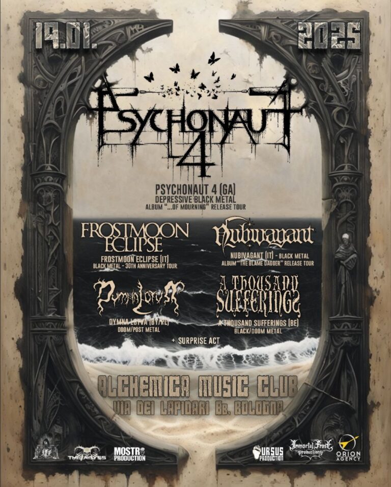 Psychonaut 4 all’Alchemica di Bologna