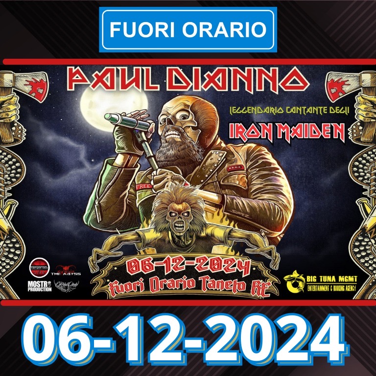 Paul Di’Anno Fuori Orario