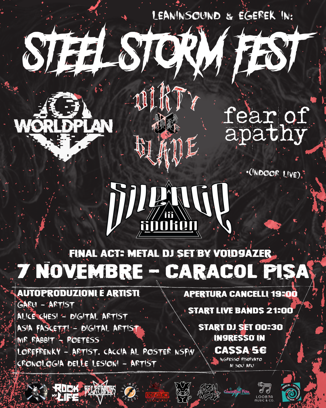 STEELSTORM FEST: Paura e delirio a Pisa