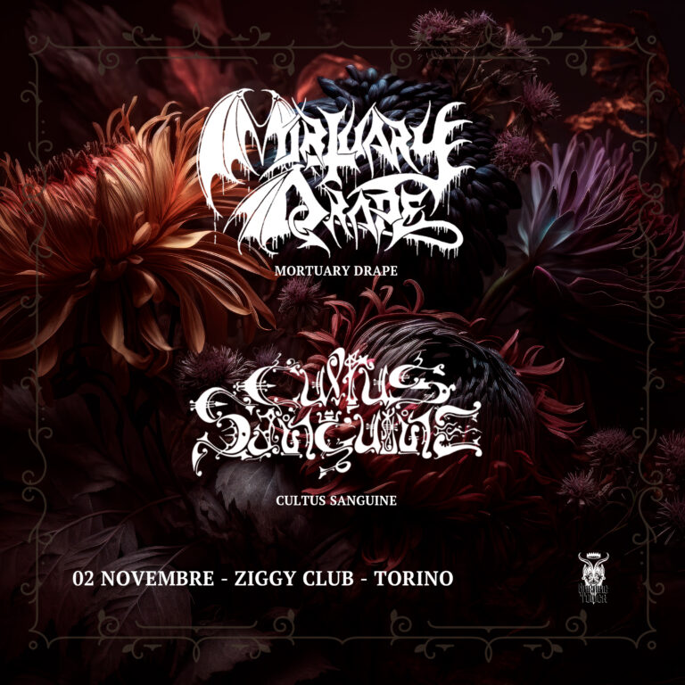 MORTUARY DRAPE & CULTUS SANGUINE live @ Ziggy Club (TO) il 2 novembre