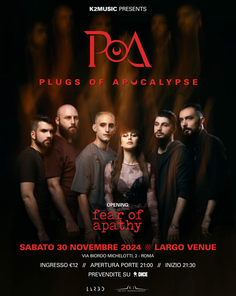 PLUGS OF APOCALYPSE: NUOVO SINGOLO “IN THE DUST” E SPECIAL SHOW A ROMA