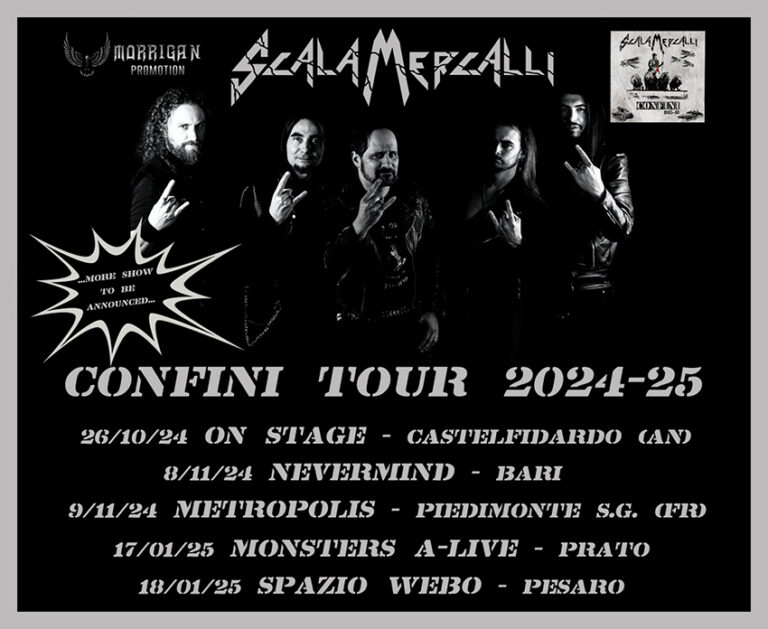 Scala Mercalli nuovo album e tour