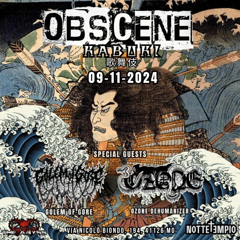 OBSCENE: Golem of Gore e Ozone Dehumanizer live a Modena