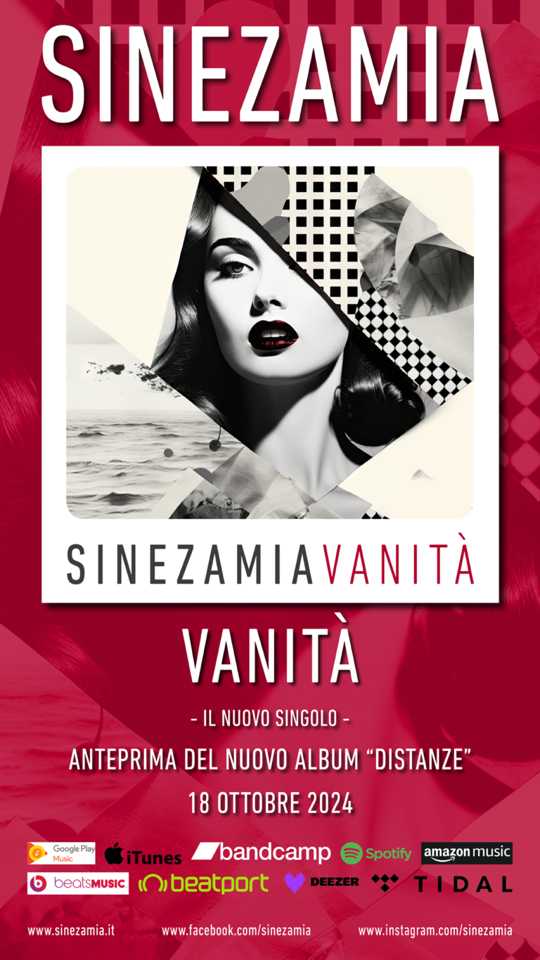 Sinezamia – Vanità – Nuovo singolo out 18 Ottobre