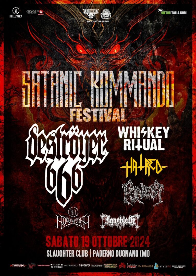 SATANIC KOMMANDO FESTIVAL: orari, dettagli e la line up definitiva