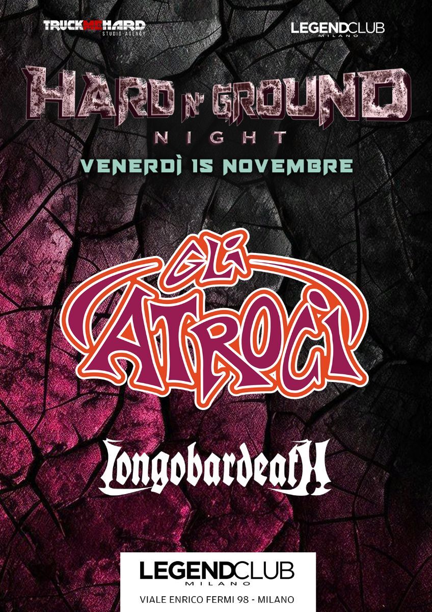 HARD n’ GROUND NIGHT 2° serata