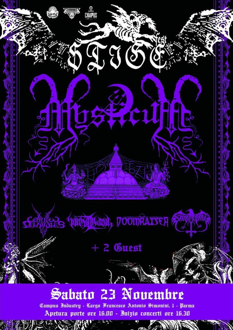 STIGE FESTIVAL 2024: a MYSTICUM, CULT OF FIRE si aggiungono DOOMRAISER e altri