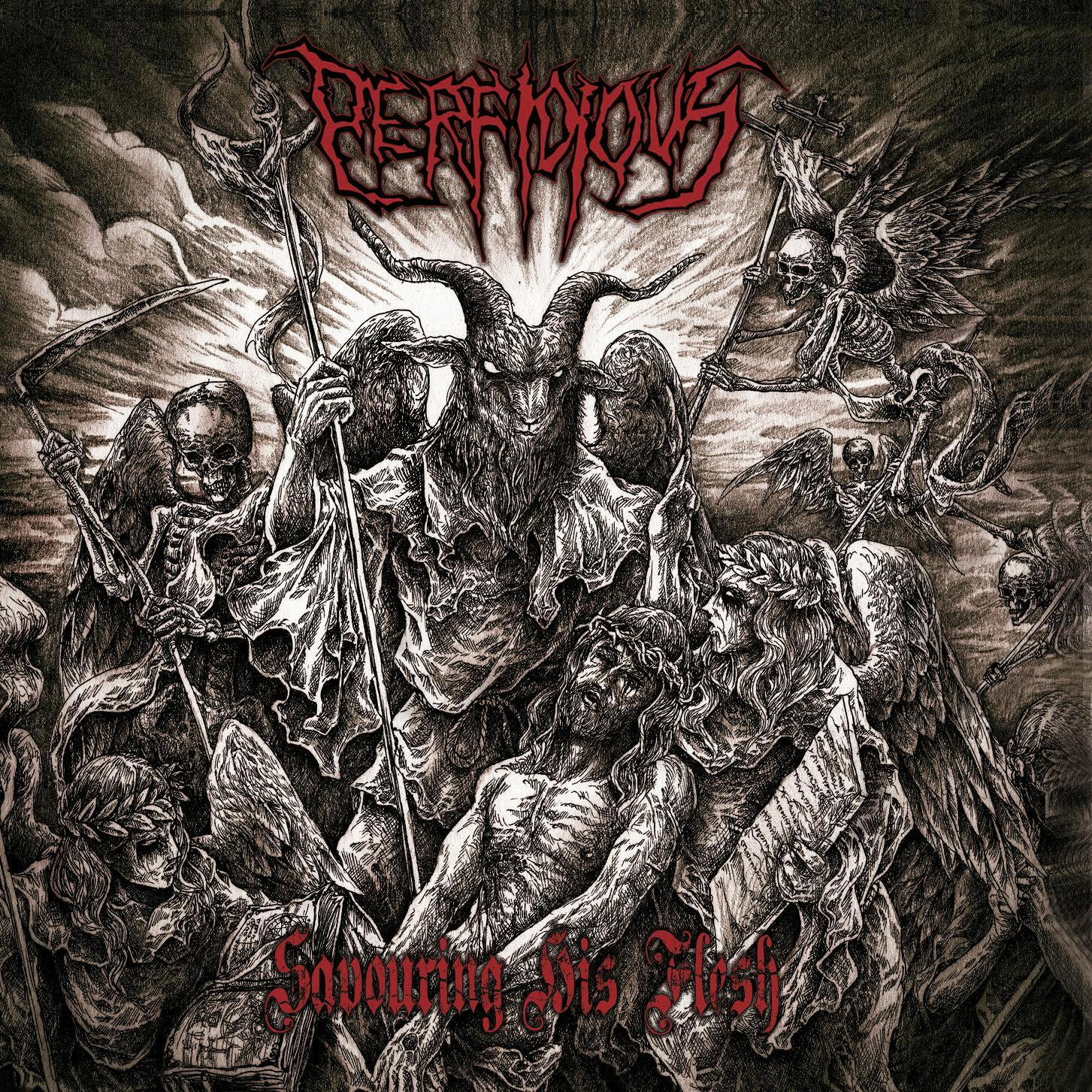 PERFIDIOUS: Decibel Magazine streams “Savouring His Flesh” LP from Italian death metal act