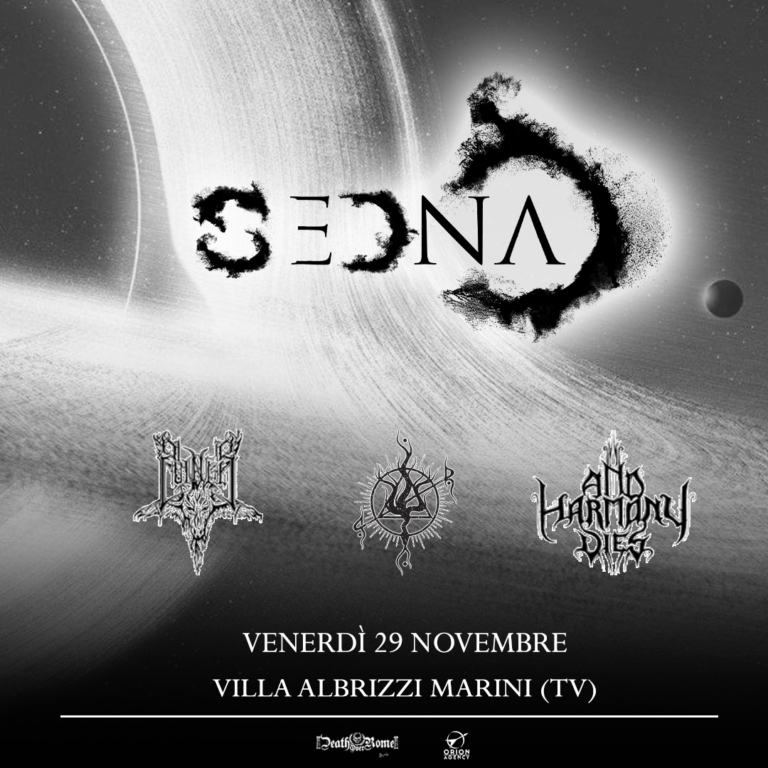 Sedna: uno show da headliner a Treviso con Cvinger, Pyra ed And Harmony Dies