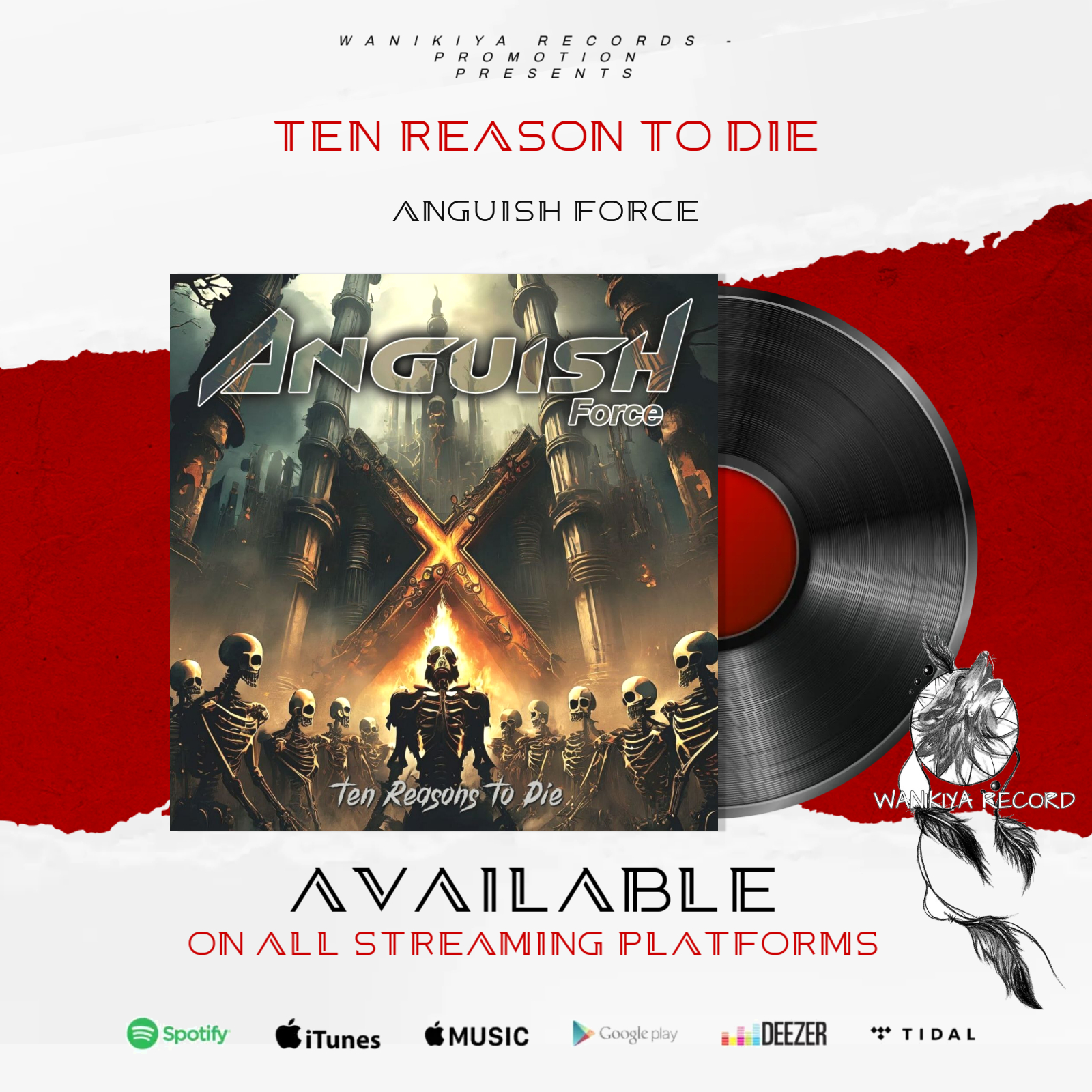 Defenders ANGUISH FORCE: “Ten Reasons to Die” – Il Nuovo Album che Celebra 10 Volte la Potenza del True Metal