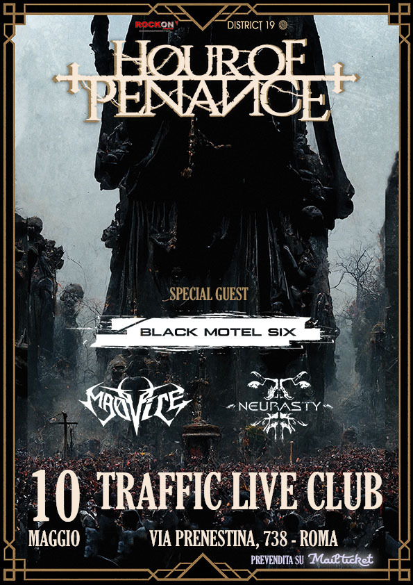 Hour of Penance: il death metal che torna a devastare l’Italia in due imperdibili date!