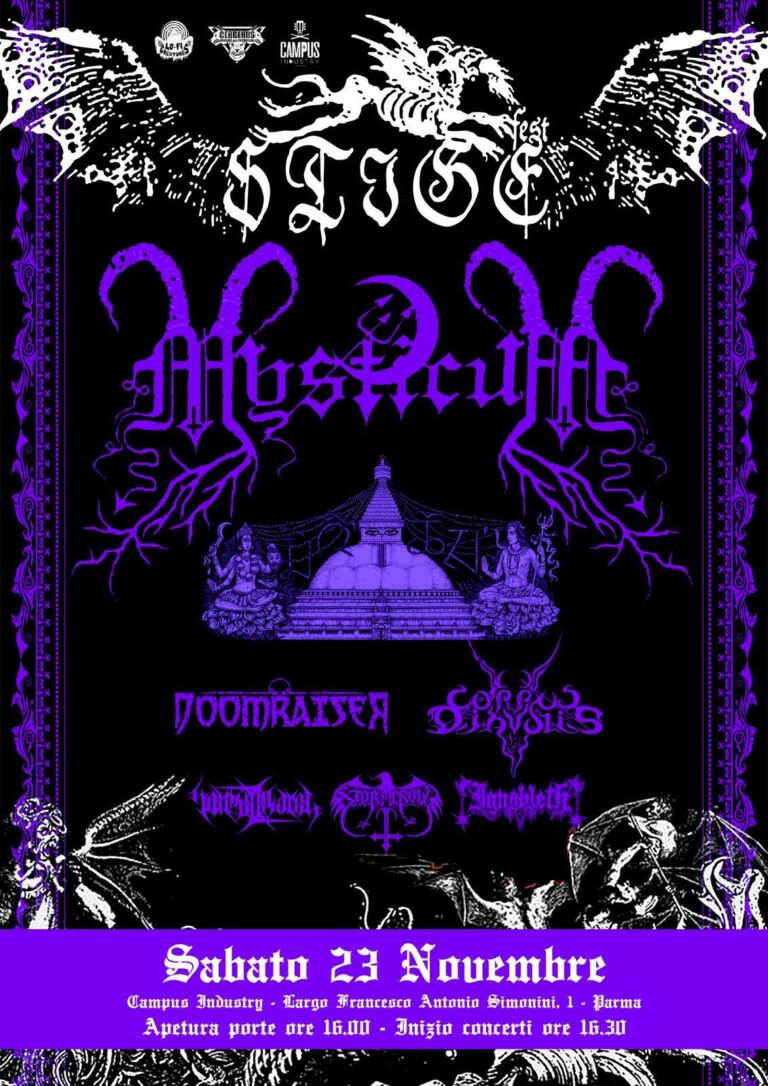 STIGE FESTIVAL 2024: dettagli e orari dell’evento con MYSTICUM, CULT OF FIRE e altri