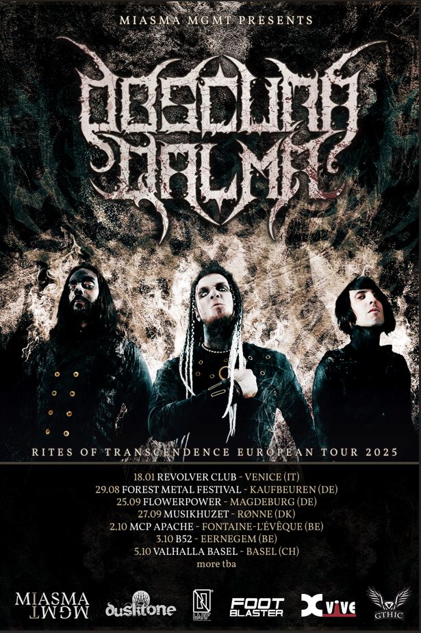 OBSCURA QALMA: RITES OF TRANSCENDENCE European Tour 2025