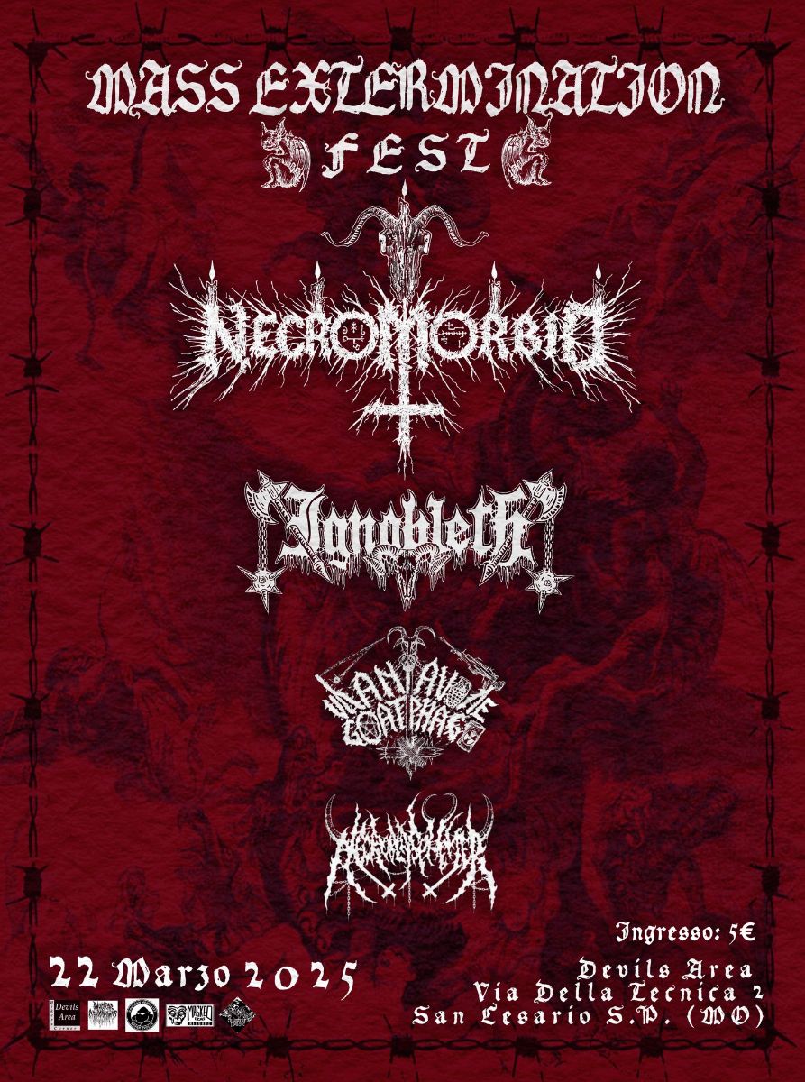 MASS EXTERMINATION FEST: La line-up completa