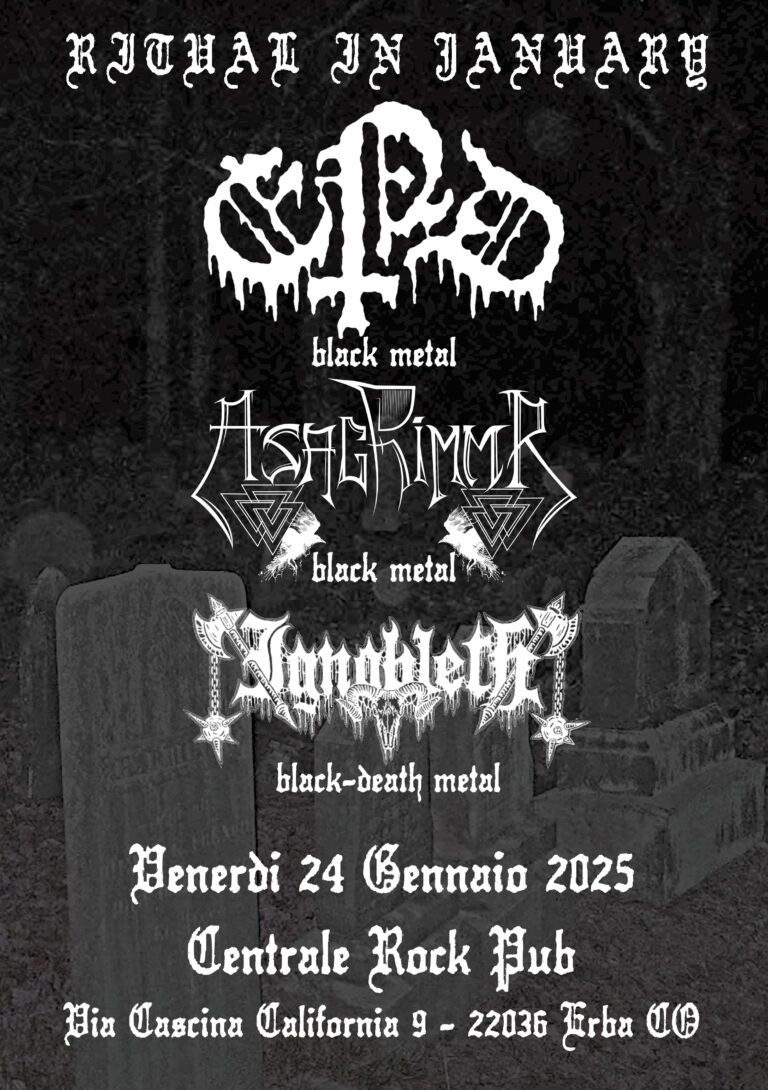 End (Black Metal) – Live at Centrale Rock Pub (Erba)