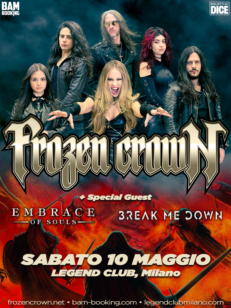 SERATA METAL IMPERDIBILE AL LEGEND CLUB MILANO!