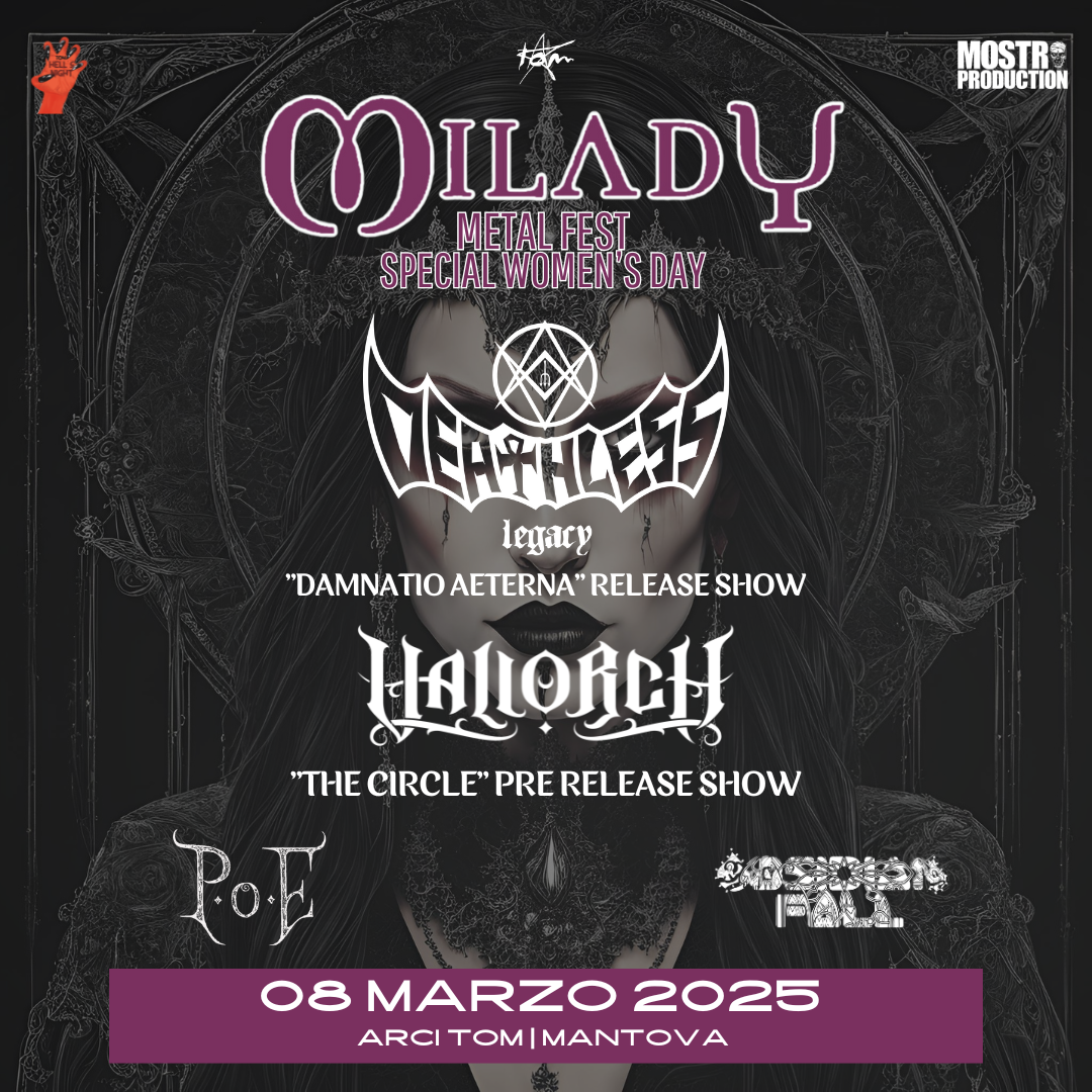 Milady Metal Fest 8 marzo