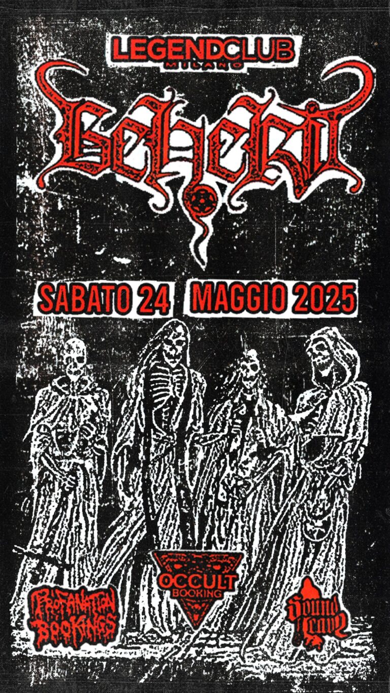 BEHERIT: a maggio per la prima volta in Italia la storica band black metal finlandese