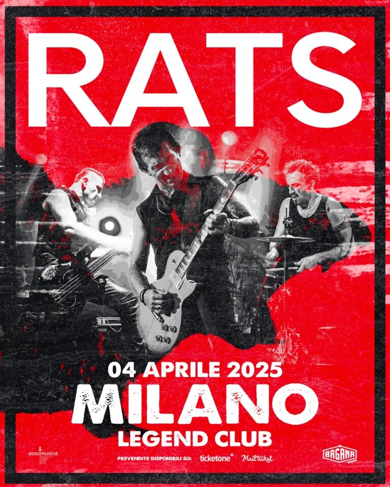 RATS: una notte di rock al Legend Club di Milano