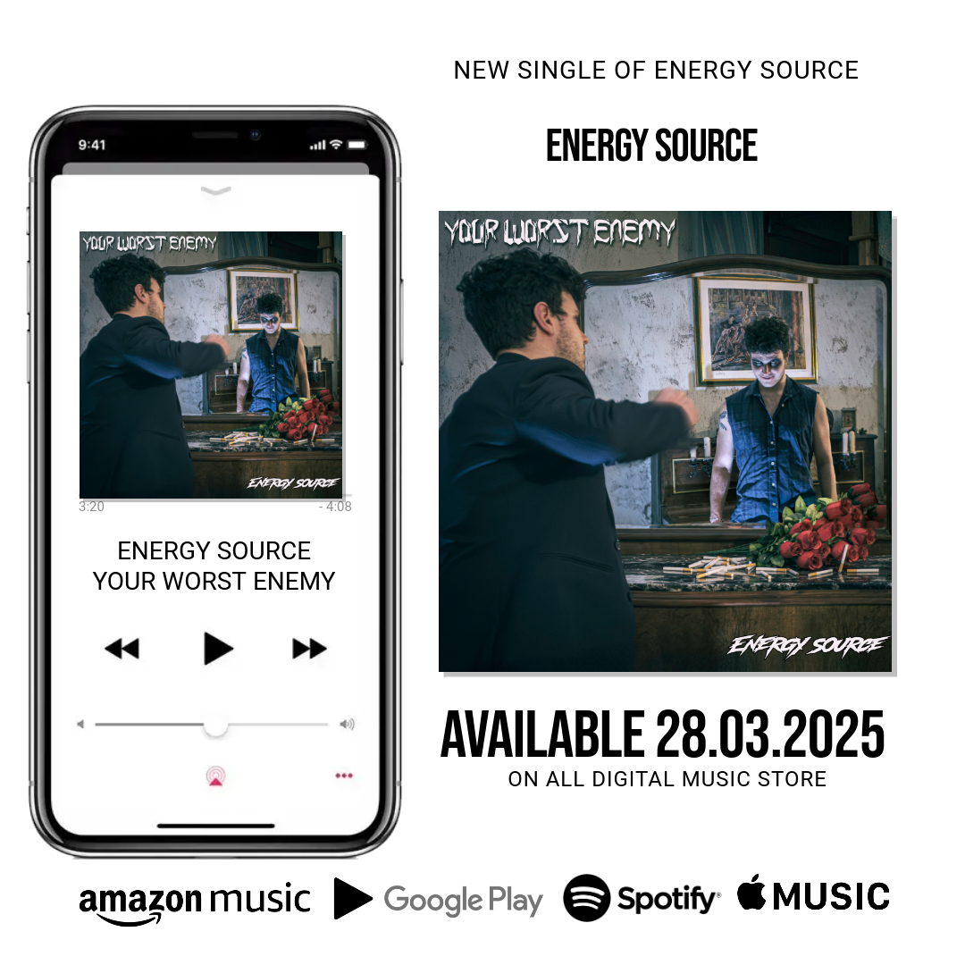 Gli Energy Source entrano nel roster di Wanikiya Record e lanciano il nuovo singolo “Your Worst Enemy” il 28 marzo!