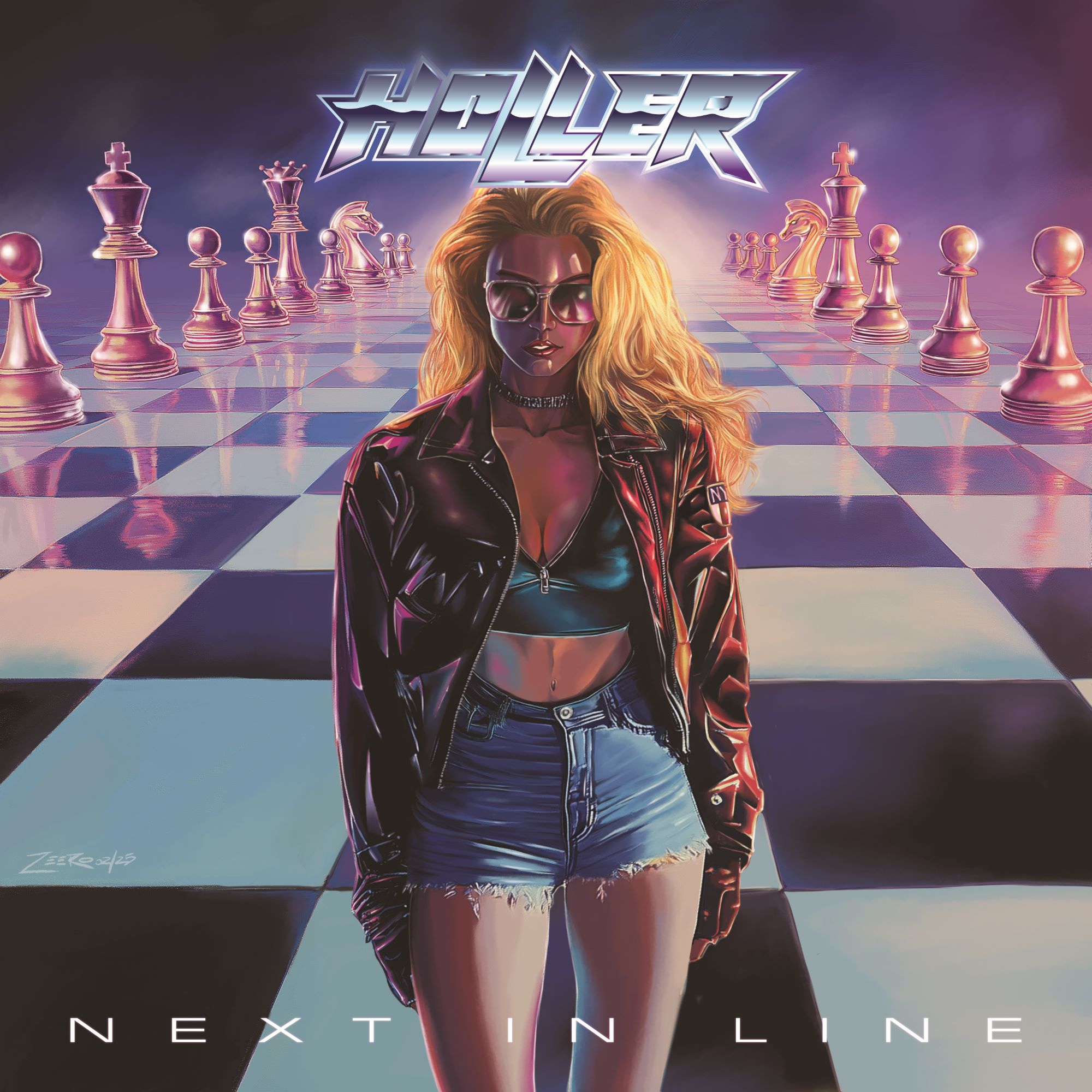 Holler new album “Next In Line” out in May (hard rock)